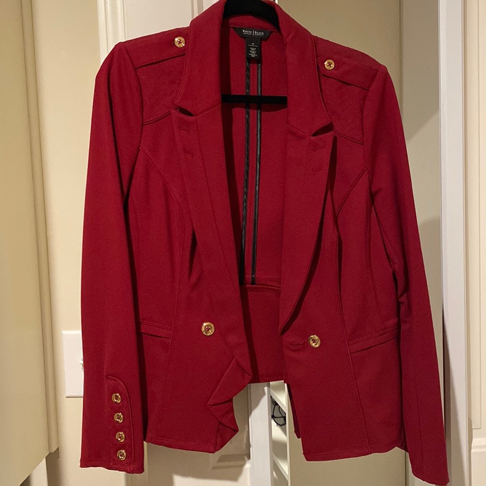 WHBM Red Jacket size 14